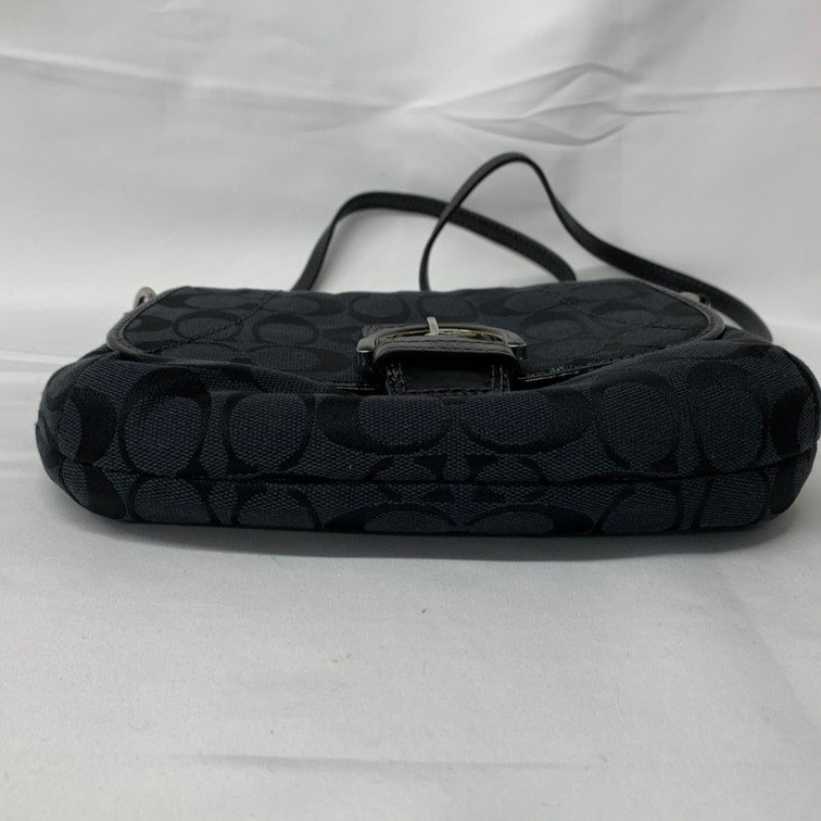 ✨大人気✨COACH コーチ シグネチャー ワンショルダー ショルダーバッグ　黒 AIAZ6049】COACH コーチ シグネチャー ショルダーバッグ ブラック タグ