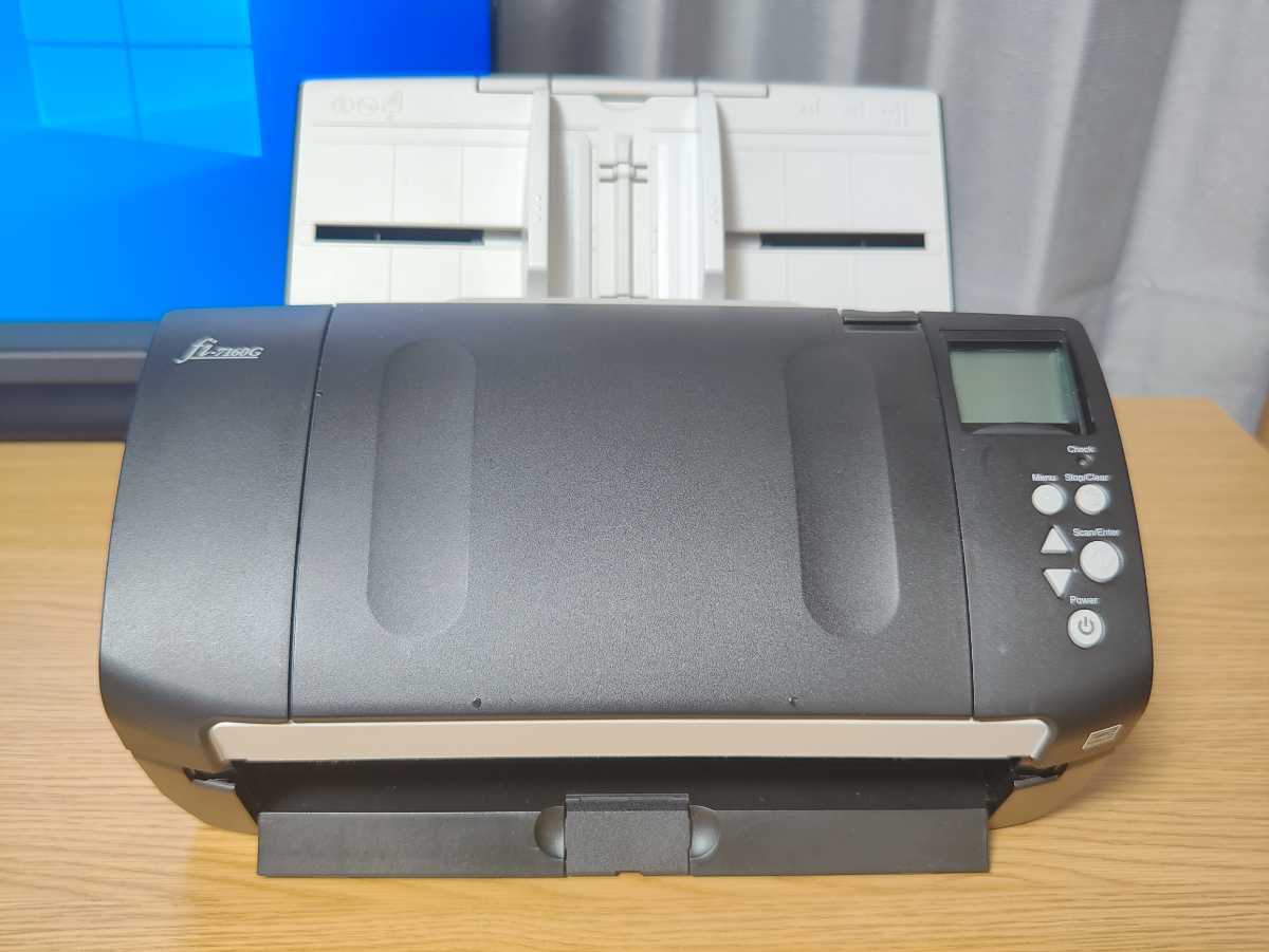 訳有 PFU FI-7160G 読み取り55482枚 ADF カラー スキャナ | EMSICS.COM
