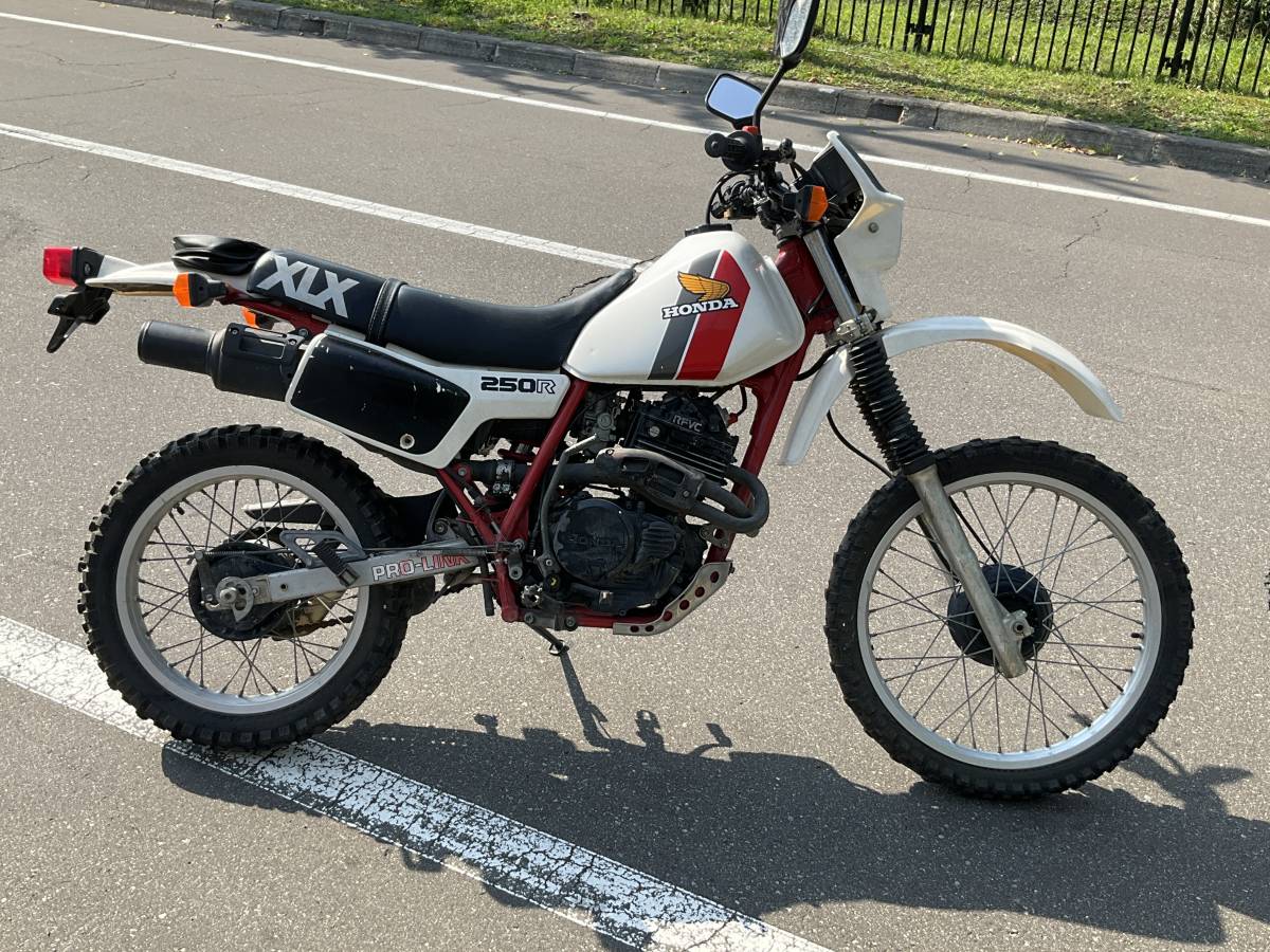 北海道 XLX250R オフロード レストアベース 部品取り MD08(126cc-250cc 