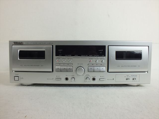 ☆ TEAC ティアック W-890R MKII カセットデッキ リモコン有り 中古