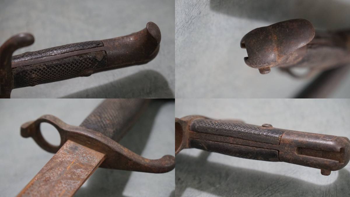 三十年式銃剣 模造刀 Windlass 旧日本軍 大日本帝国陸軍 バヨネット 日本陸軍 銃剣 (実物合法品)│ナナシ - : 二式銃剣 Yahoo!オークション 日本軍 ゴボウ剣は皇軍の証 砲兵用？