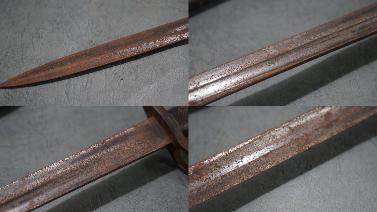 三十年式銃剣 模造刀 Windlass 旧日本軍 大日本帝国陸軍 バヨネット 日本陸軍 銃剣 (実物合法品)│ナナシ - : 二式銃剣 Yahoo!オークション 日本軍 ゴボウ剣は皇軍の証 砲兵用？