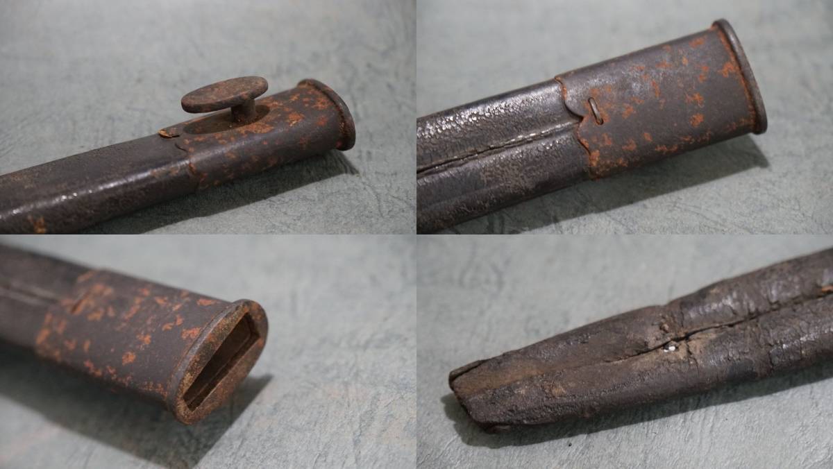 三十年式銃剣 模造刀 Windlass 旧日本軍 大日本帝国陸軍 バヨネット 日本陸軍 銃剣 (実物合法品)│ナナシ - : 二式銃剣 Yahoo!オークション 日本軍 ゴボウ剣は皇軍の証 砲兵用？