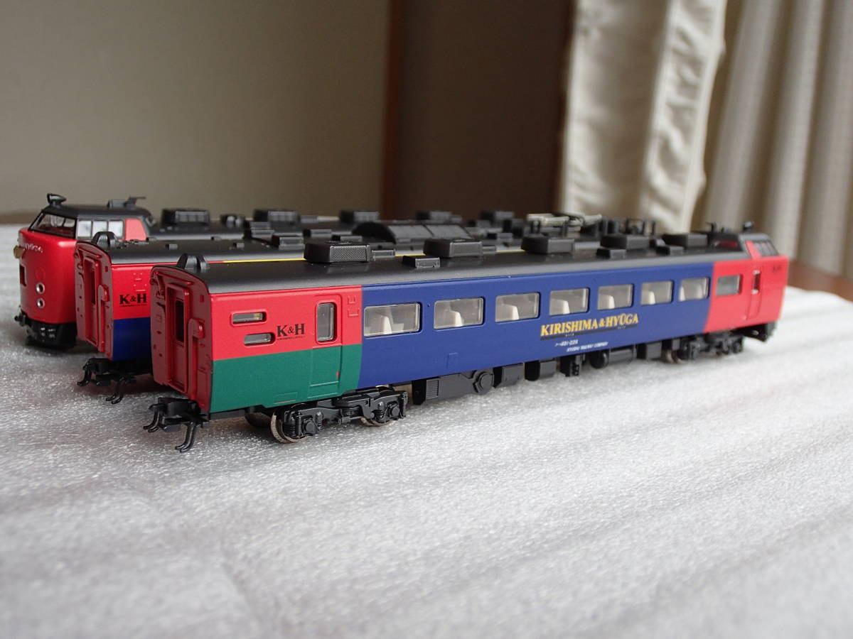 KATO ラウンドハウス 485系（きりしま・ひゅうが） 3両セット
