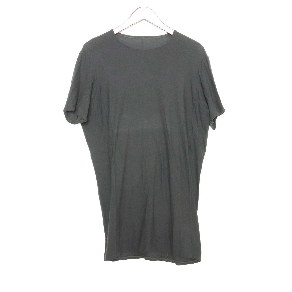 デヴォア DEVOA コットンウールTシャツ 半袖カットソー グレー サイズ3