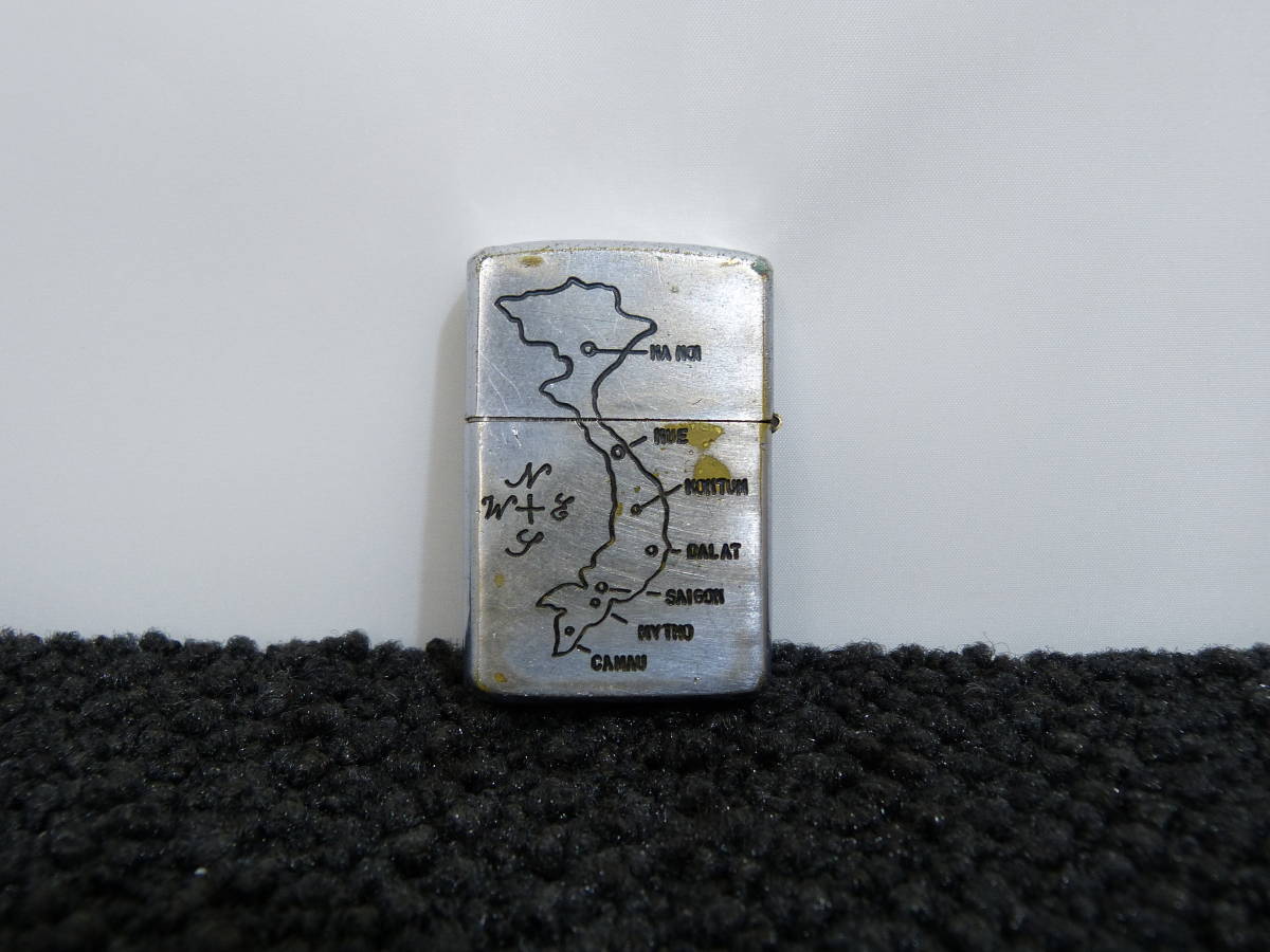 ○ZIPPO ジッポ VIETNAM ベトナム 67-68 AN KHE THE THOUGH OF A MAN