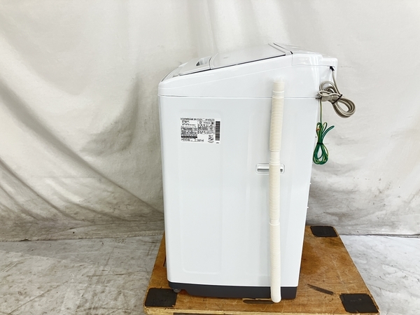 日立 BW-V70G 全自動 電気 洗濯機 2021年製 7kg ホワイト 家電 中古 楽