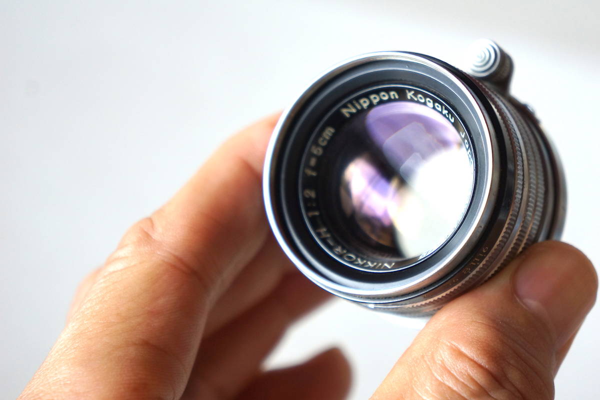 NIKKOR-H・C 5cm f2 後期 黒帯 ニッコール 50mm Lマウント 【公式通販】