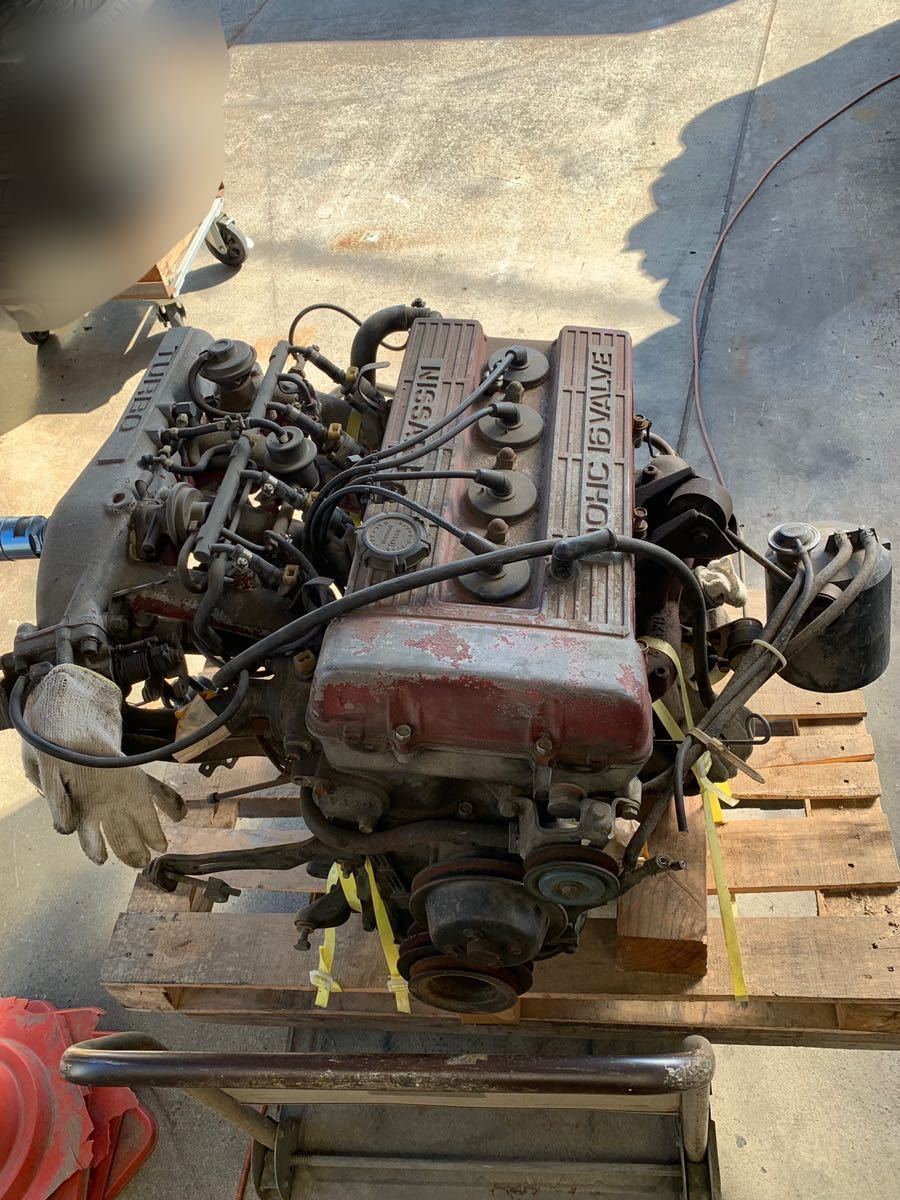DR30 日産 FJ20エンジン ターボ エンジン本体 スカイライン 後期