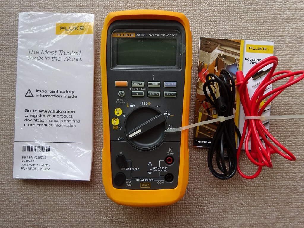 FLUKE (フルーク) デジタルマルチメーター 28II si 美品(測定器)｜売買 