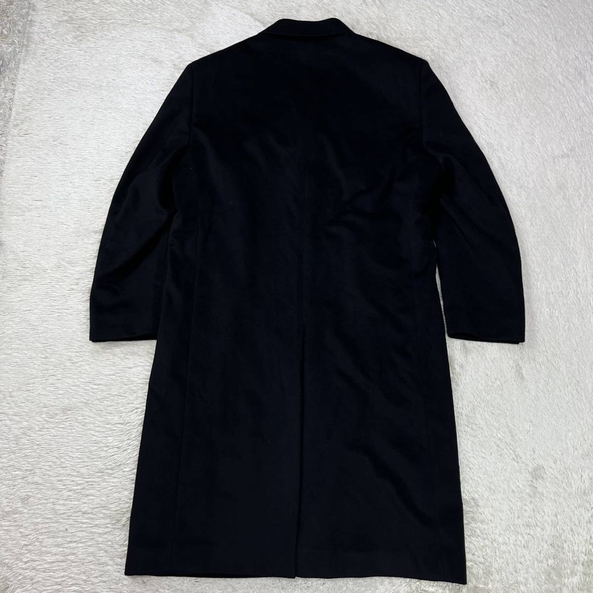 ベルモーレ【驚異のカシミヤ100】BELLUMORE チェスターコート ロング 