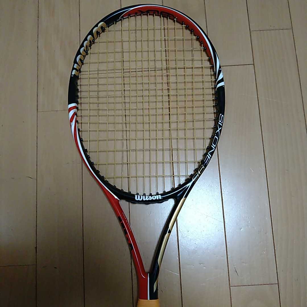 新作登場，安い テニスラケット ウィルソン SIX.ONE 95 グリップ2 Wilson BLX ３０９グラム 16&times;18(ウィルソン)｜売買されたオークション情報、yahooの商品情報をアーカイブ公開 - オークファン ウィルソン