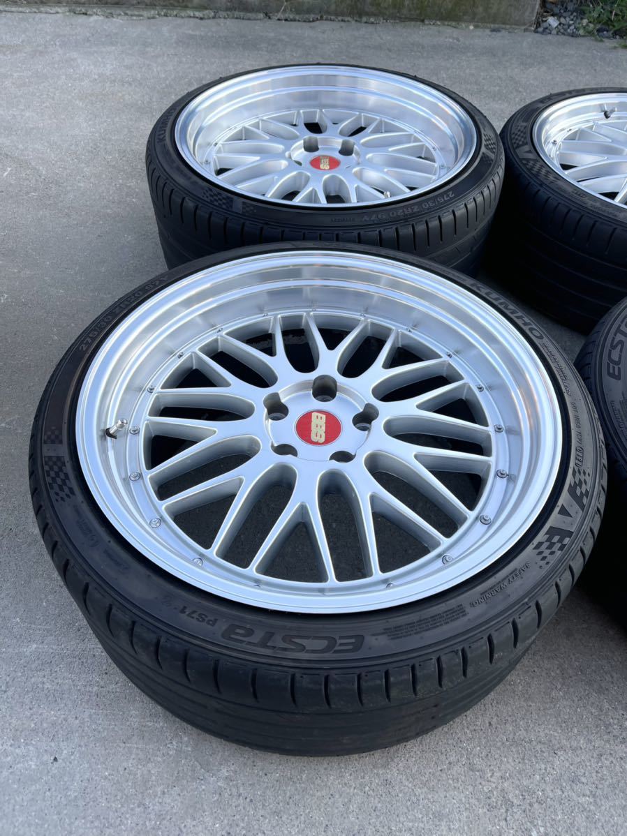 売り切り! 美品 BBS LM タイプ 20インチ アルミホイール 8.5J +25 10J 
