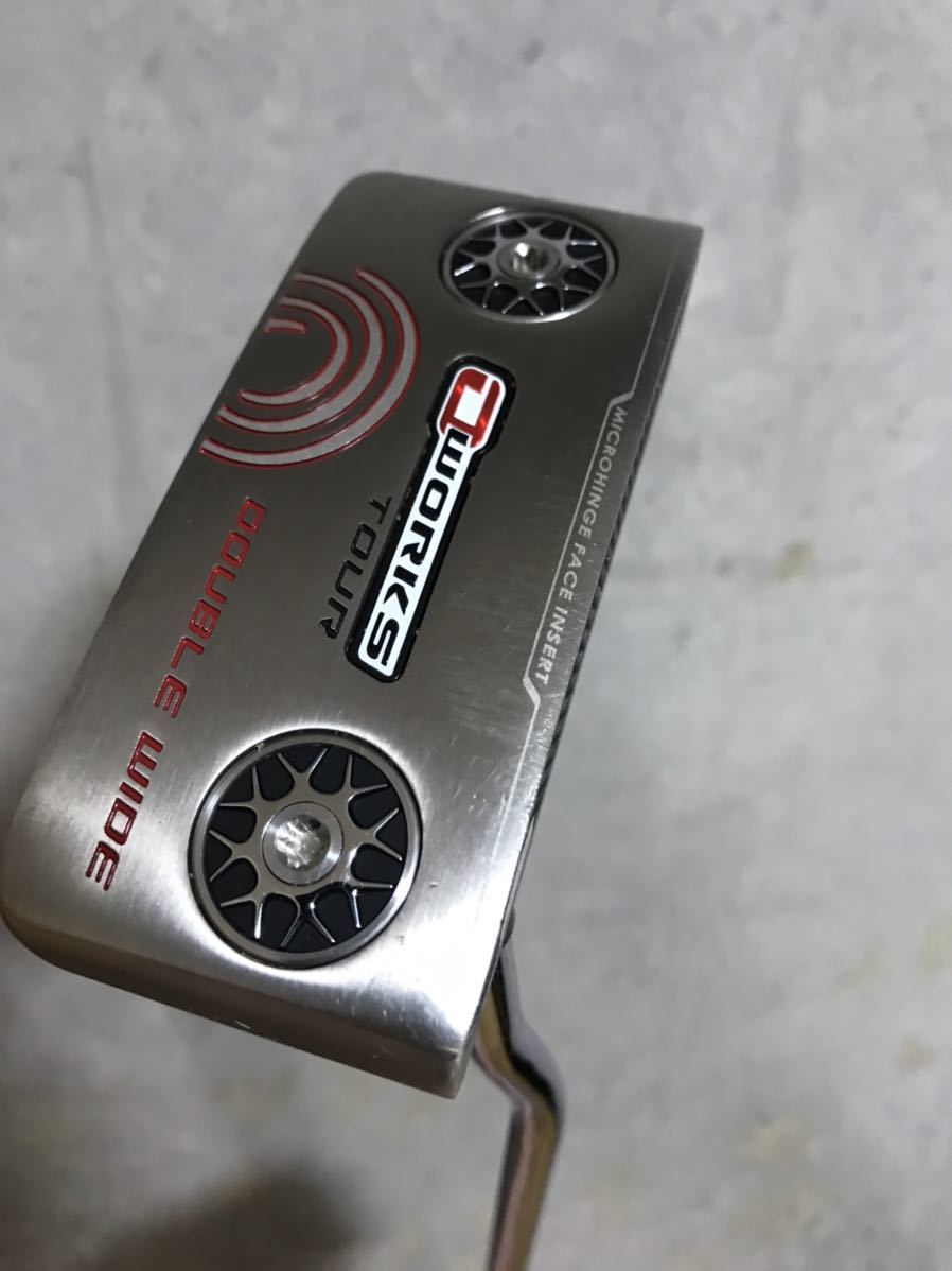 マーカー付き】オデッセイ DOUBLE WIDE ダブルワイドパター O-WORKS