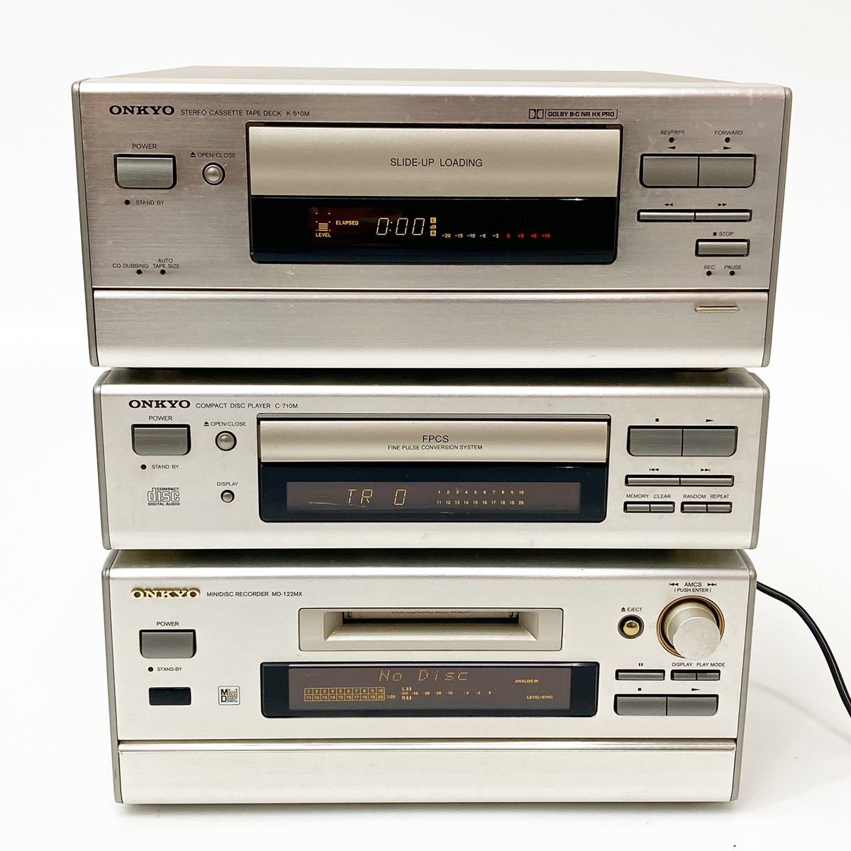ONKYO INTTEC275 MD-133 Hi-MD対応 MDレコーダー【リモコン付属