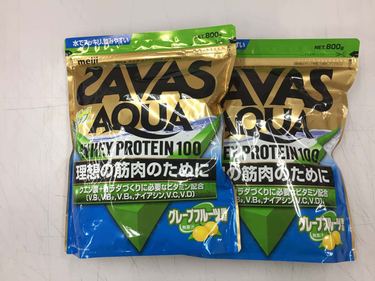 お得，100%新品 ☆SAVAS AQUA【 ホエイプロテイン100 グレープフルーツ 