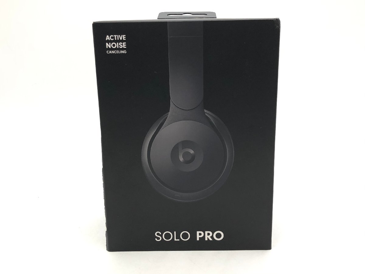Beats Solo Pro(ブラック)ワイヤレスノイズキャンセリングヘッドホン