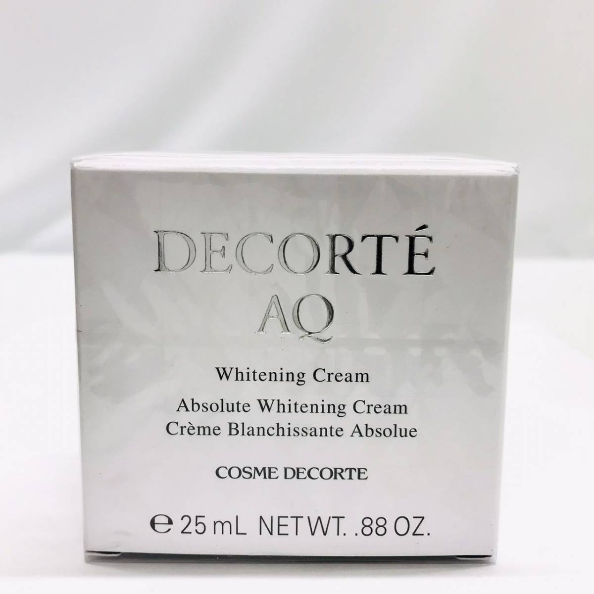 新品・未使用＞コスメデコルテ AQ ホワイトニング クリーム 25g コスメ