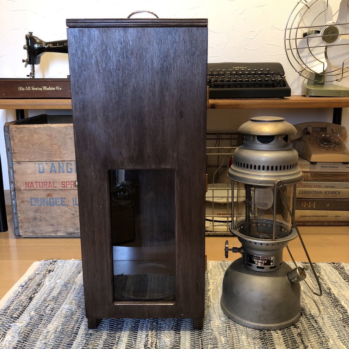 Petromax ペトロマックス HK-500用 ケース 木箱 （ハンドメイド