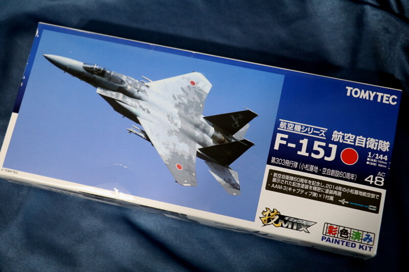 1/144 技MIX F-15J 第303飛行隊 小松基地 デジタル迷彩 2014 空自創設