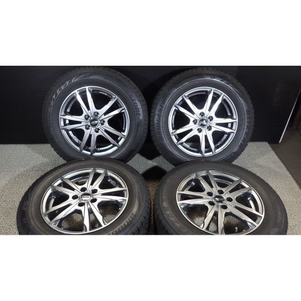 2018年製 7～8分山 ブリヂストン BLIZZAK VRX2 165/60R15 77Q 4本/札幌市手渡し可/中古スタッドレスタイヤ(冬タイヤ) ハスラー E1_62 BLIZZAK ブリヂストン 7～8分山 F_126 4本&frasl;札幌市手渡し可&frasl;中古スタッドレスタイヤ(冬タイヤ)ハリアー 97Q