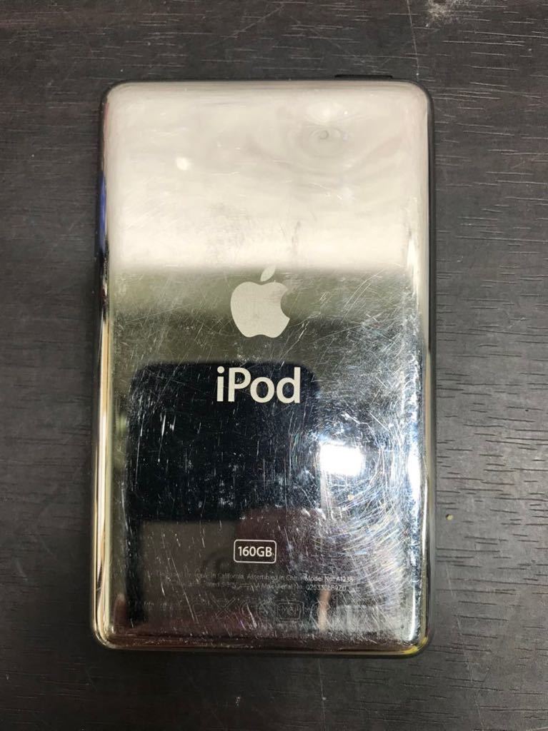 s41005-5362 Apple iPod classic A1238 160GB MC297J iPod Apple 5th Clear+black with Enhanced