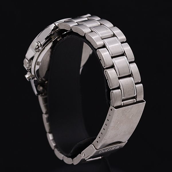 クロノグラフ SEIKO セイコー 2026年 QZ 7点まとめ 1円 稼働 美品 箱/