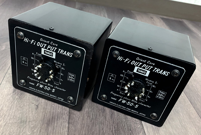 □TANGO FW-50-5 出力トランス Hi-Fi アウトプットトランス 2個ペア