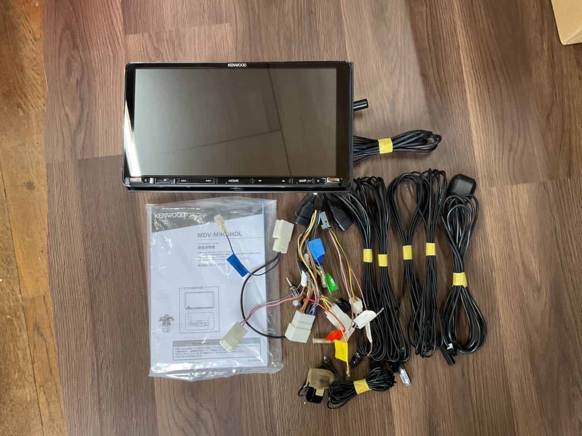 ケンウッド　メモリーナビ MDV-M906HDL 2019年式　9型　送料無料