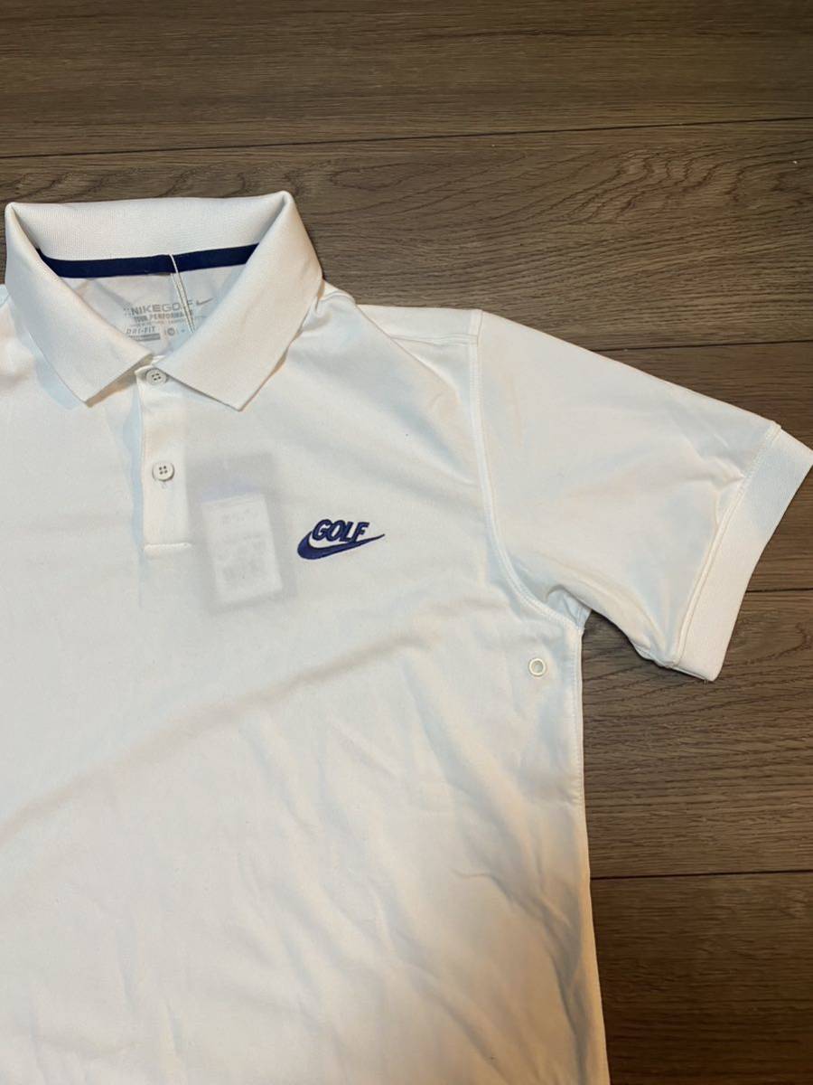 新品☆未使用品☆NIKE GOLF☆ナイキゴルフ・ポロシャツ・ホワイト