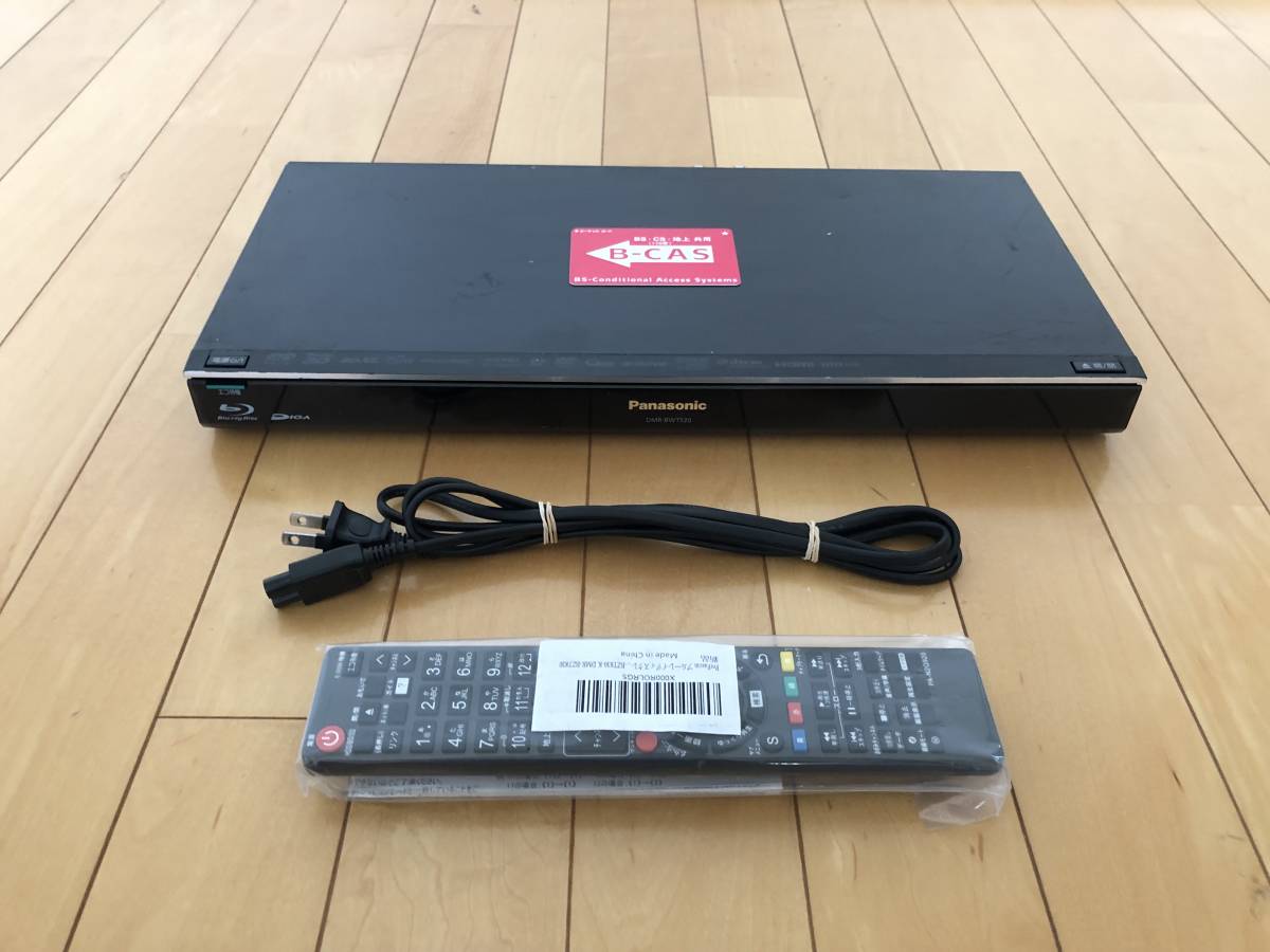 Panasonic DMR-BRZ1000/1TB/3番組同時録画可/B-CAS，新品リモコン