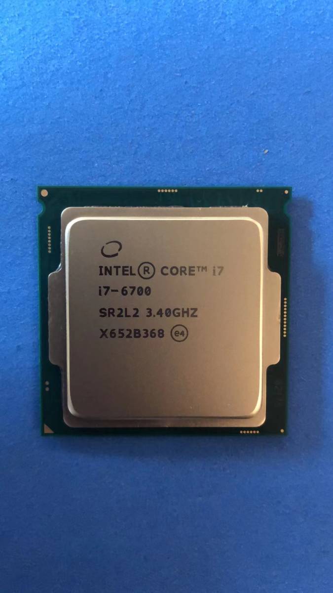 Intel CPU LGAソケット インテル 中古分解品 Core I7-6700 I7-7700k 0