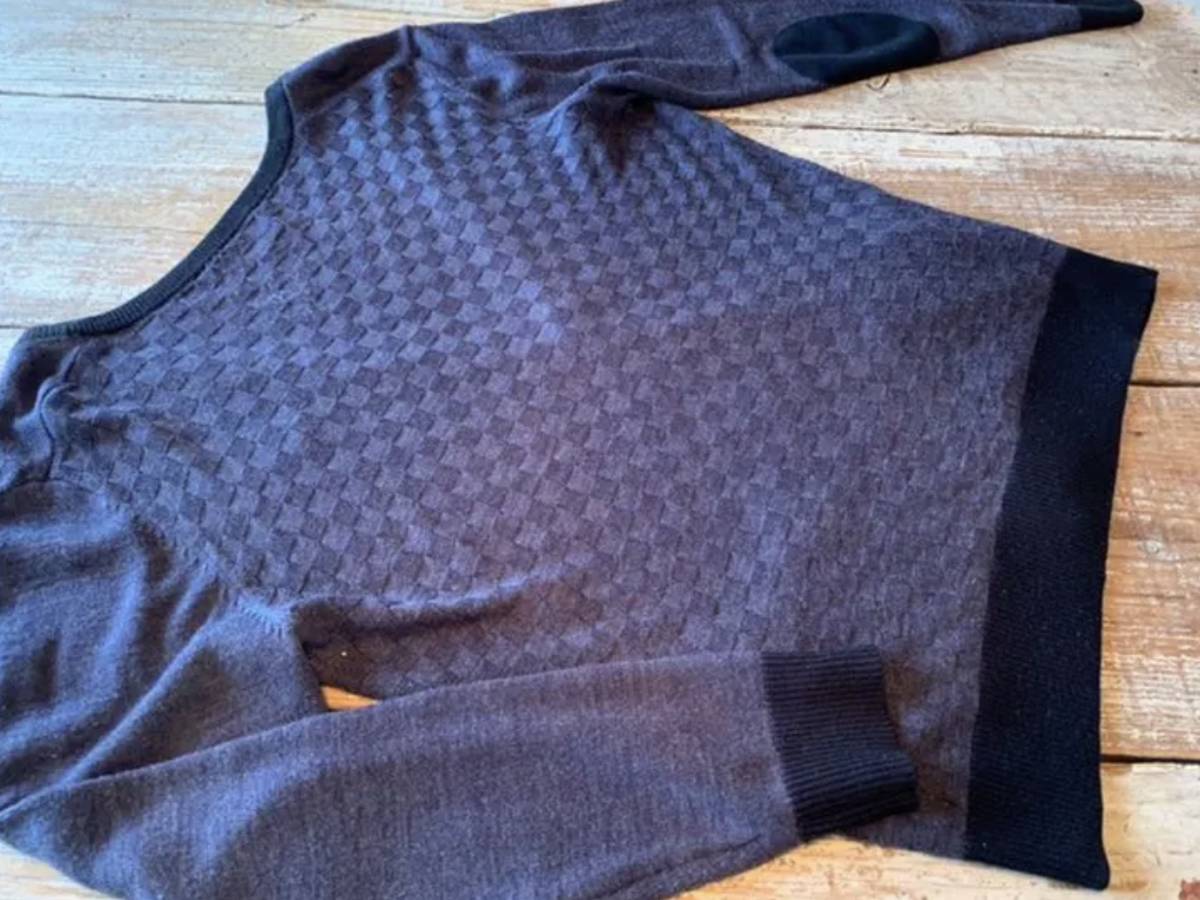 FRED Chunky Sleeve Tipped PERRY Classic Cardigan(M 143：FRENCH 
