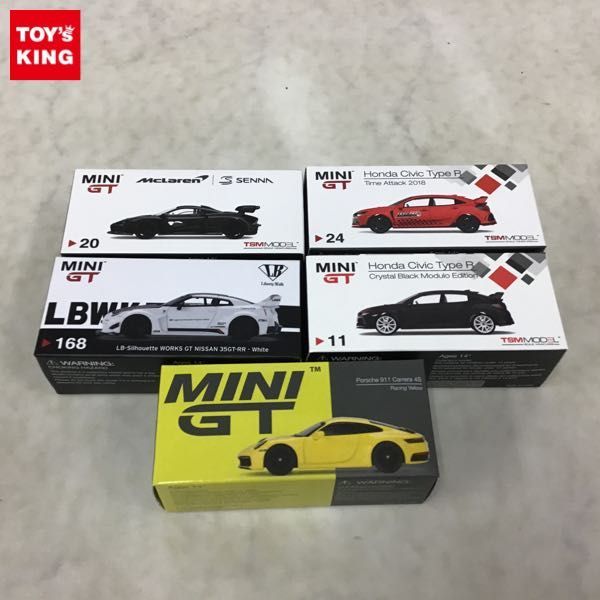  1円〜 TSMモデル MINI GT 1/64 ポルシェ911 カレラ 4S レーシング イエロー LB-Silhouette WORKS GT 日産 65GT-RR ホワイト 等(乗用車)｜売買されたオークション情報、yahooの商品情報をアーカイブ公開 - オー 乗用車