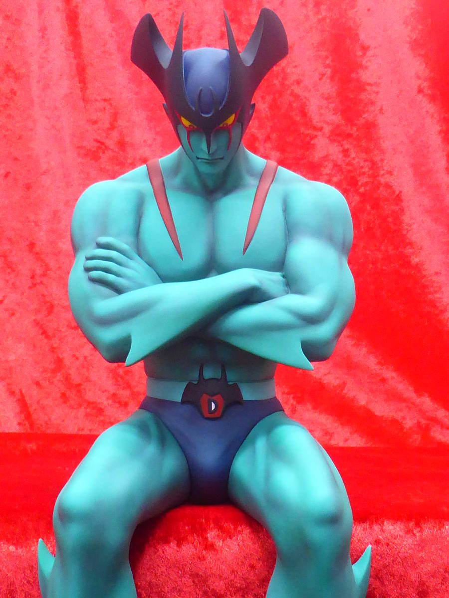 ☆ガレージキット完成品☆ デビルマン ビッグサイズソフビキット 
