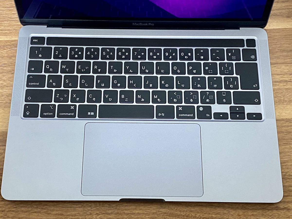 充放電回数19 MacBook Pro 2020 M1 メモリ8GB SSD256GB MYD82J/A 