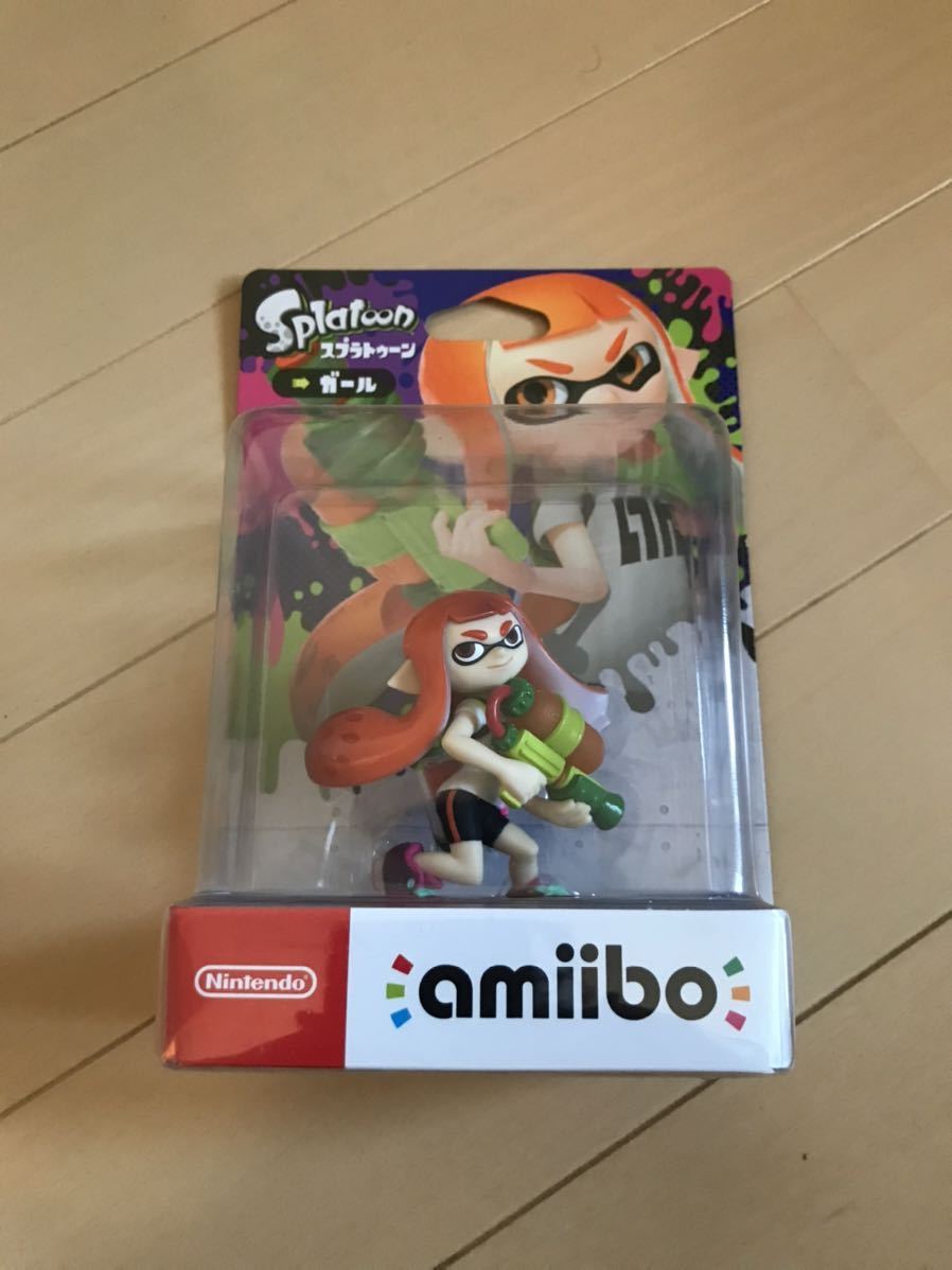 【定価スタート】新品　スプラトゥーン　アミーボ　amiibo ガール