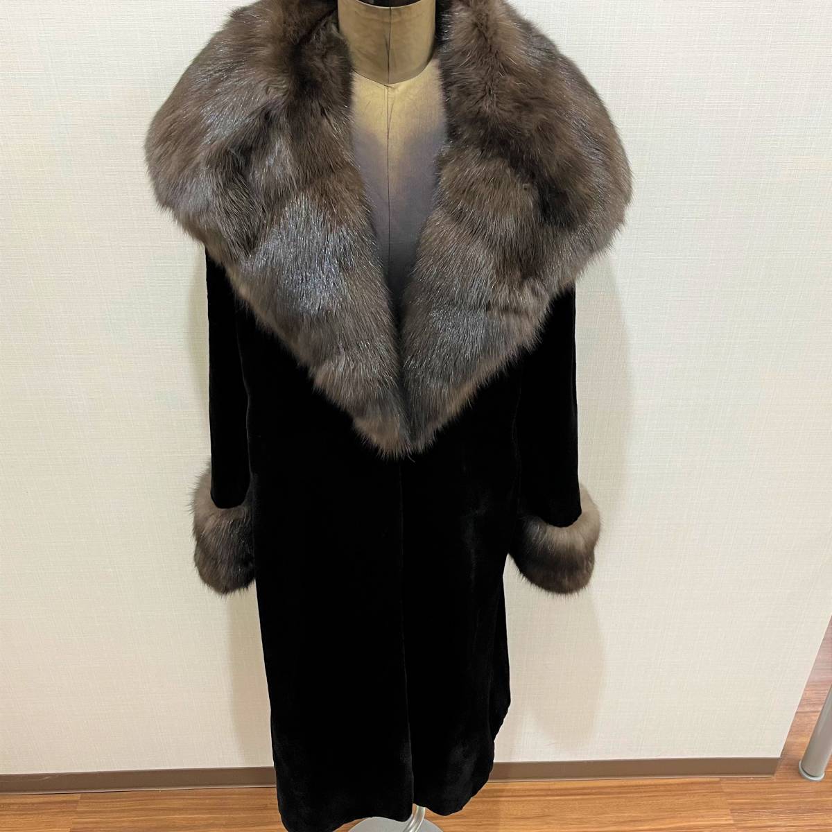 美品】コペンハーゲンファー ロシアンセーブル ミンク ロング 