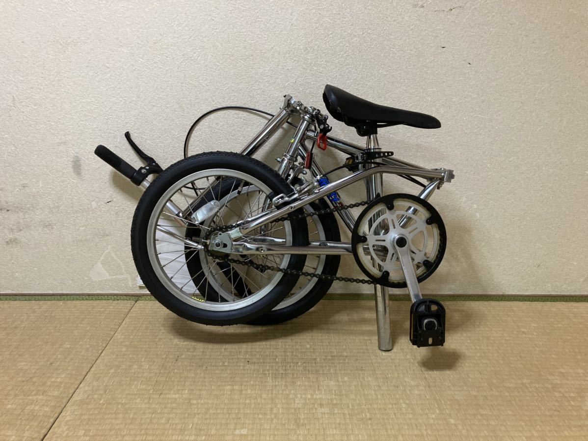 Yahoo!オークション HANDY-7折り畳み小径車 16Inc ミニベロ 希少 