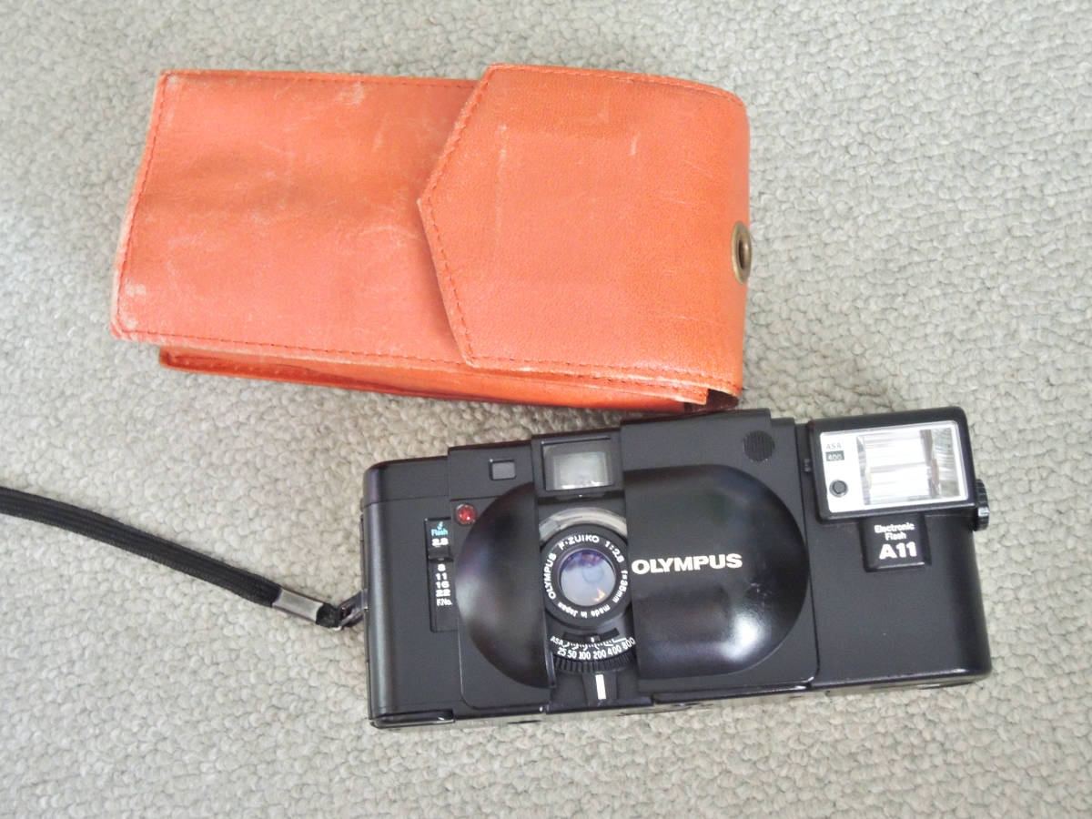 オリンパス OLYMPUS XA ストロボA11付 歴史的名機 コンパクトカメラ