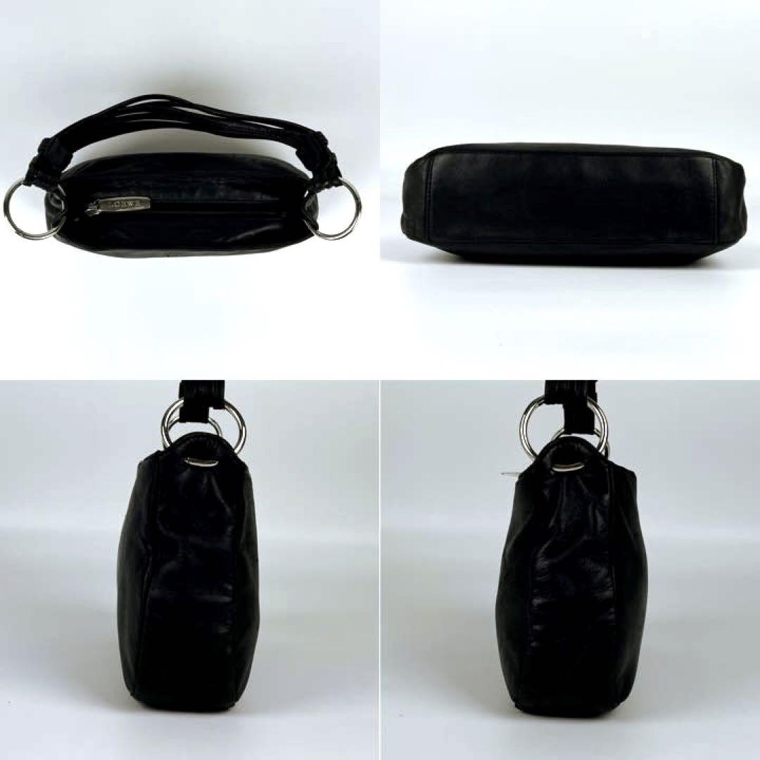 人気店舗 【極美品】LOEWE ロエベ ハンドバッグ アナグラム ワン