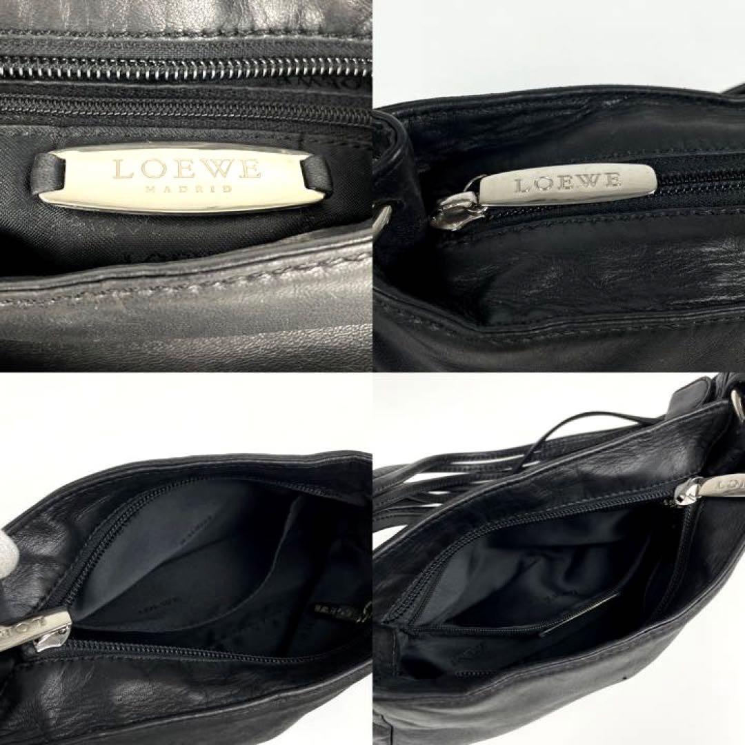 人気店舗 【極美品】LOEWE ロエベ ハンドバッグ アナグラム ワン