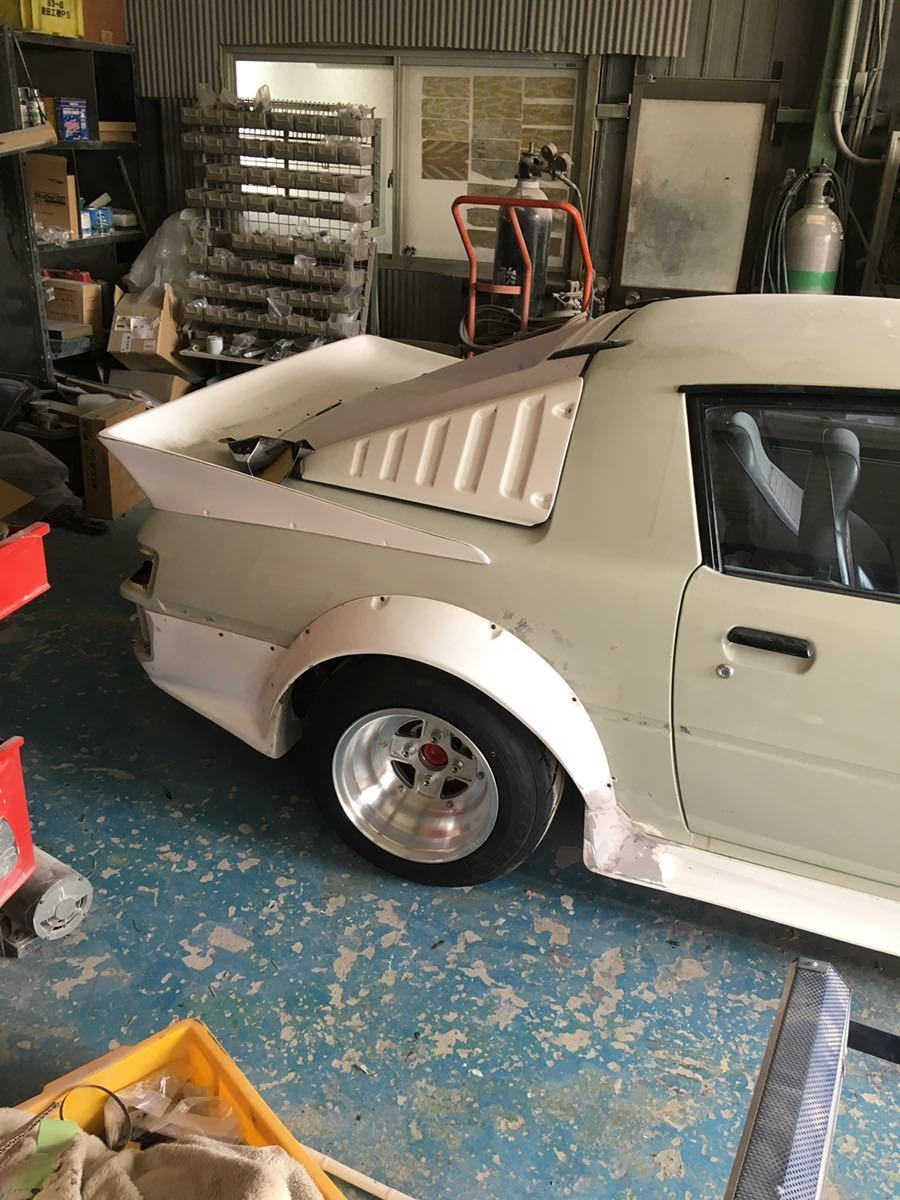SA22C サバンナ rx7 イムサ セブンパネ 街道レーサー リアウイング 