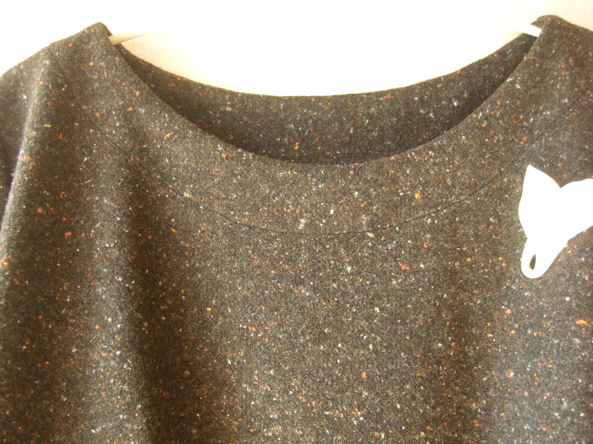 【大人気，限定SALE】 ハンドメイド イタリアンウール ネップツイードのAラインワンピース ML(ワンピース)｜売買されたオークション情報、yahooの商品情報をアーカイブ公開 - オークファン ワンピース
