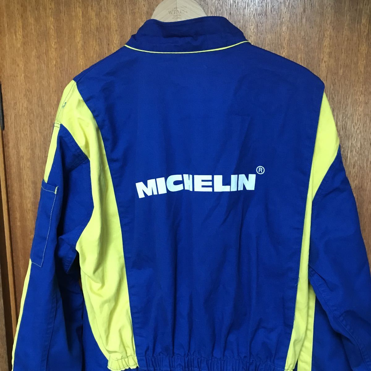 美品MICHELINミシュランブルー長袖ツナギ貴重限定廃盤vintage56サイズ