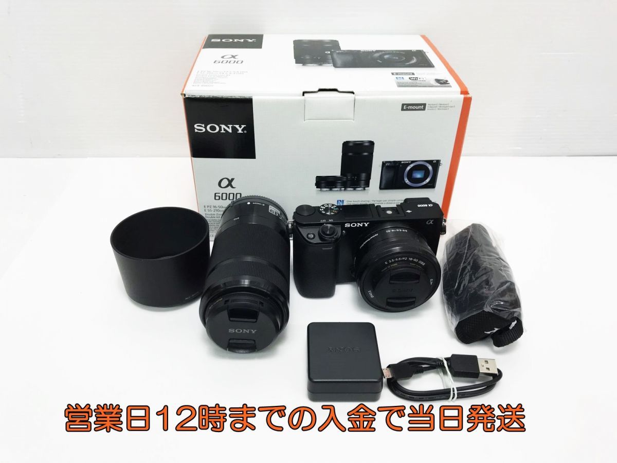 カメラ SONY ソニー ILCE-6000Y α6000 ダブルズームレンズキット 動作