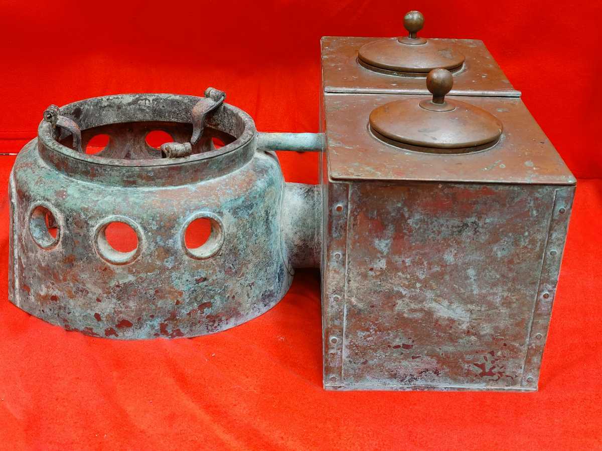 ◇rm◇昭和レトロ◇銅製酒燗器◇燗銅壺◇銅壷(戦前古民具銅壺金属工芸 