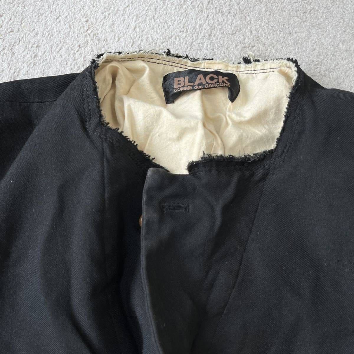 値下げ】BLACKCOMME des GARCONS コムデギャルソン ブラック ポリ縮絨 