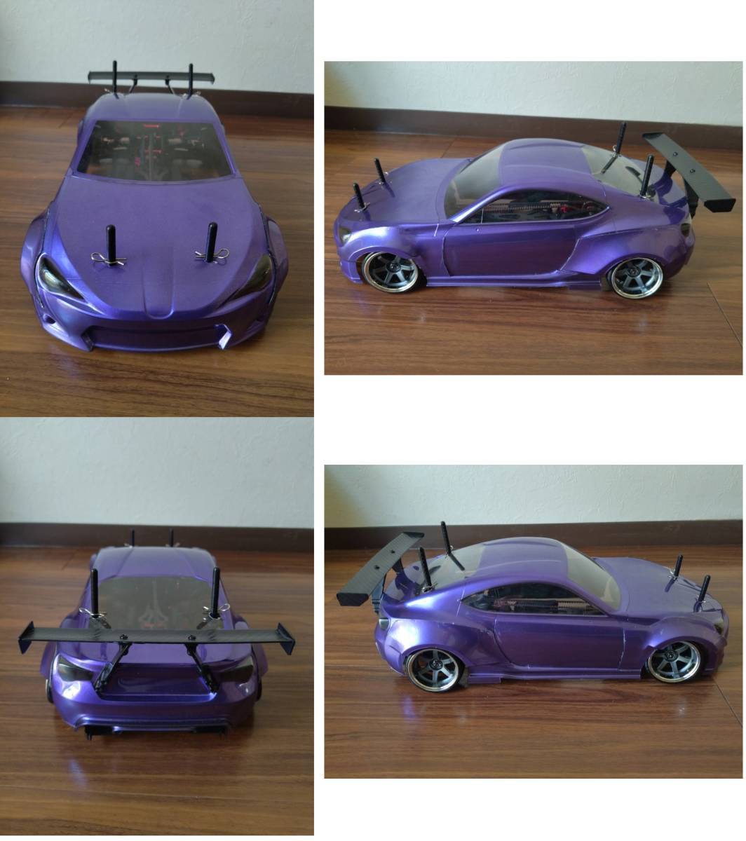 3RACING 1/10ドリフトシャーシ SAKURA CS SPORT D4 AWD ADVANCED
