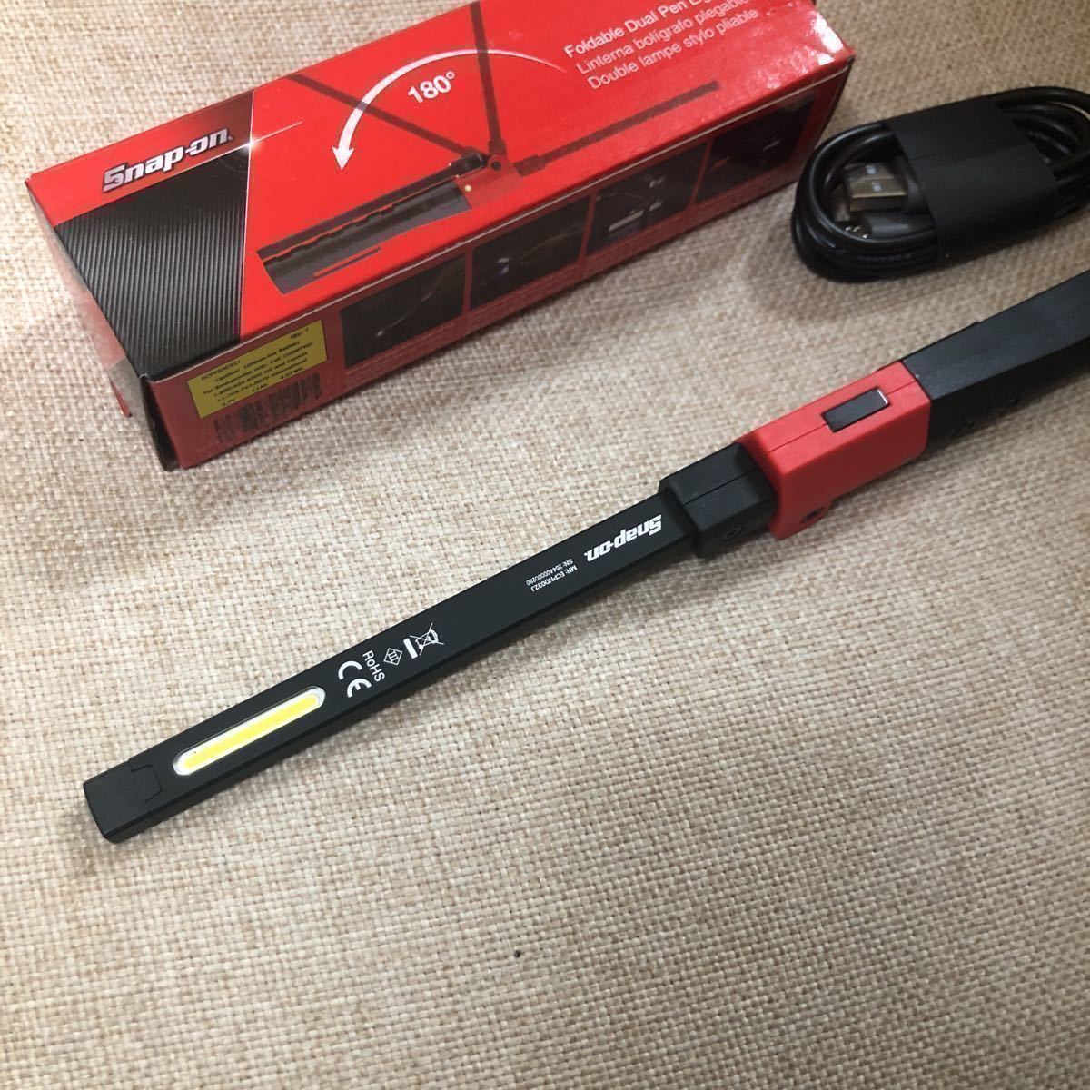 新品 新型 大人気 スナップオン LED作業灯 ECPND032J レッド Snap-on